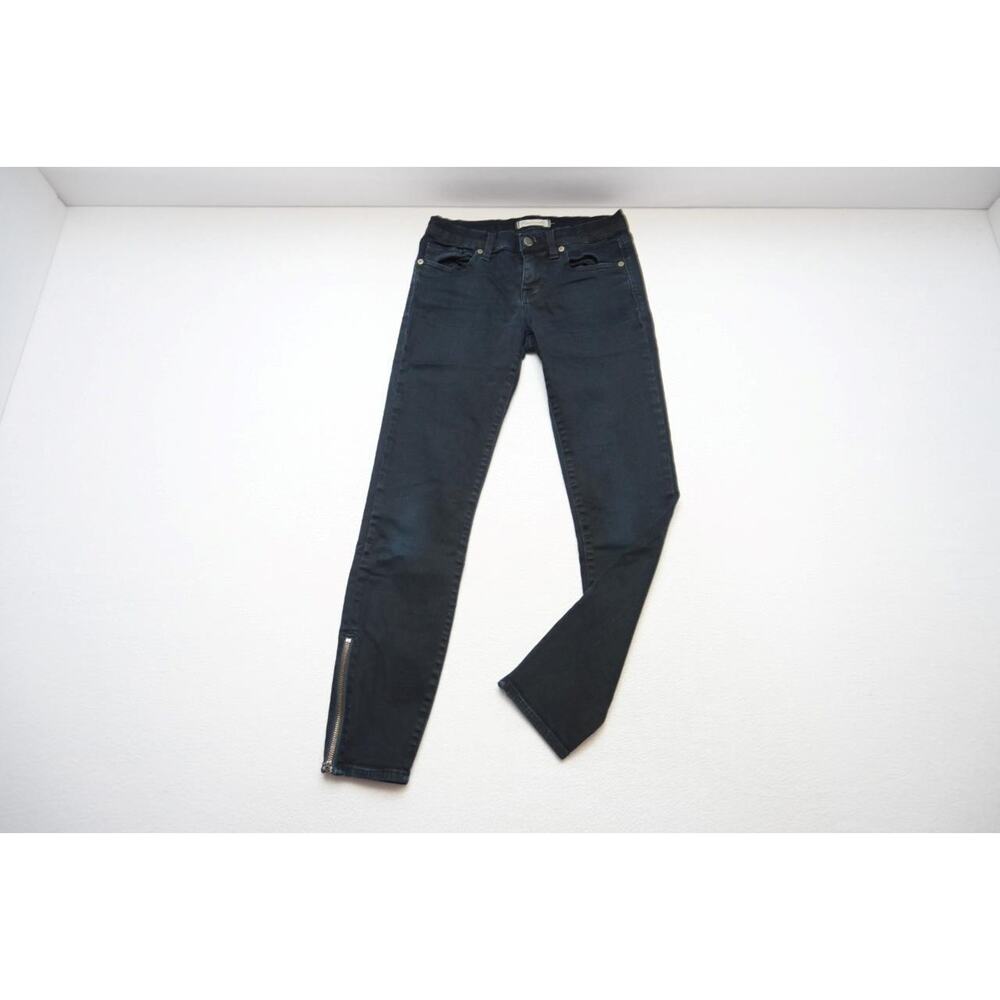 Madewell Skinny Skinny Jeans Stretch Black Denim Womens Sz‎ 26 x 29